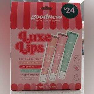 Goodness Luxe Lips Lip Balm Trio